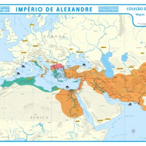 Mapa do Império de Alexandre