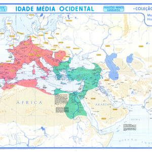 Mapa da Idade Média Ocidental