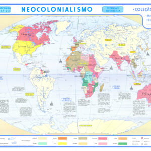 Mapa Neocolonialismo - Ref 132
