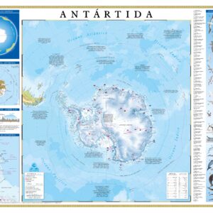 Mapa Antártida - Ref 227