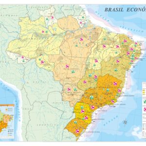 Mapa do Brasil Econômico -