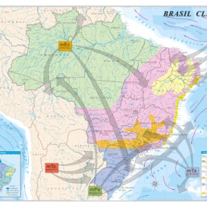Mapa do Brasil Climas
