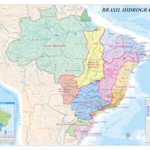 Mapa do Brasil Hidrográfico