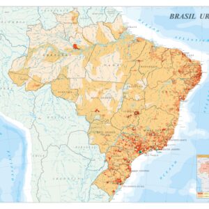 Mapa Brasil Urbano - Ref 321