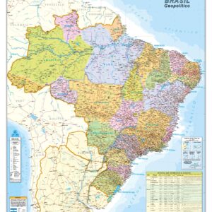 Mapa do Brasil Geopolítico