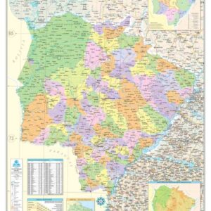 Mapa do Estado do Mato Grosso do Sul