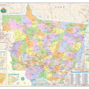 Mapa do Estado do Mato Grosso