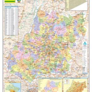 Mapa do Estado de Goiás