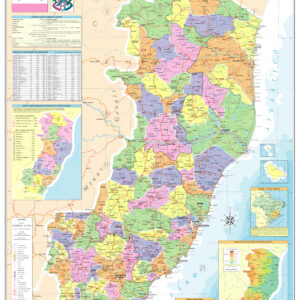 Mapa do Estado do Espírito Santo
