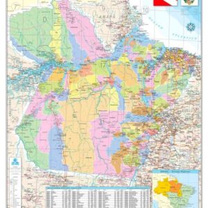 Mapa do Estado do Pará