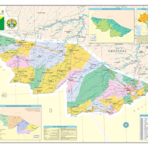 Mapa do Estado do Acre