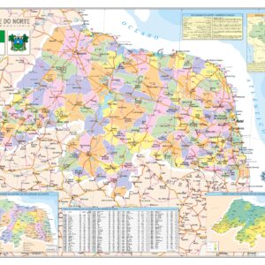 Mapa do Estado do Rio Grande do Norte