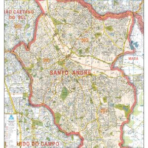Mapa Santo André - Ref: 712