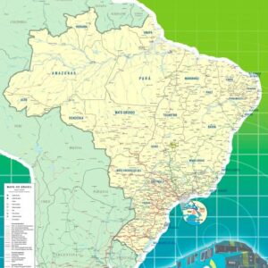 Mapa Brado 121