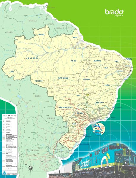Mapa Brado – Ref: 040-121